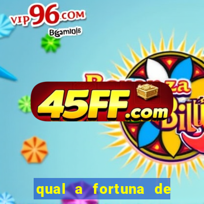 qual a fortuna de chico moedas